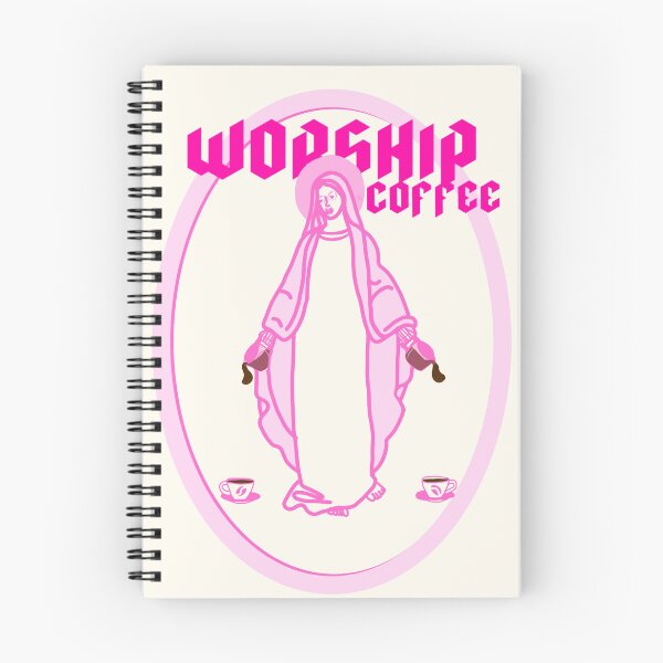 Item preview, Miraculous Medal of Holy Coffee designed and sold by petiteToulon.