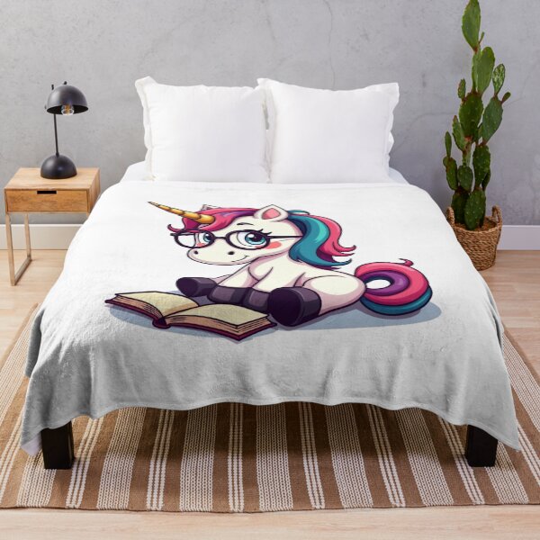 Item preview, unicorn with a book designed and sold by jkrphoto.