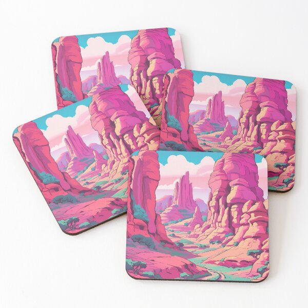 Item preview, Vibrant Rocky Valley designed and sold by ColorArtByEric.