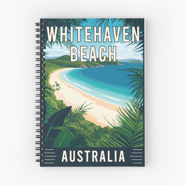 Item preview, Discover Pristine Beauty of Whitehaven Beach in Australia - Travel Art designed and sold by turtlestart.