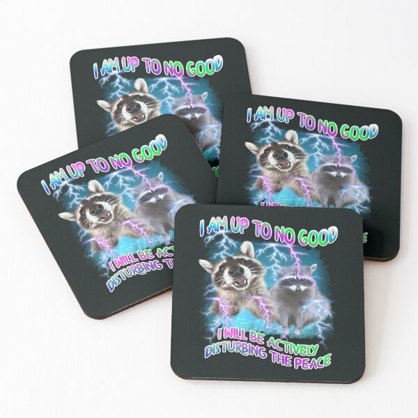 Item preview, I do not need a reality check, I wish to live in delusion - funny raccoon quote designed and sold by TeeARTHY.