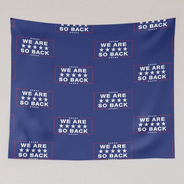 Item preview, We are so back political Trump republican meme designed and sold by Captain-Jackson.