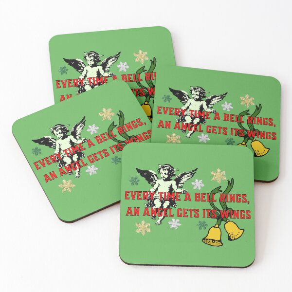 Item preview, Every Time A Bell Rings, An Angel Gets It's Wings designed and sold by LevelUpTeeCo.