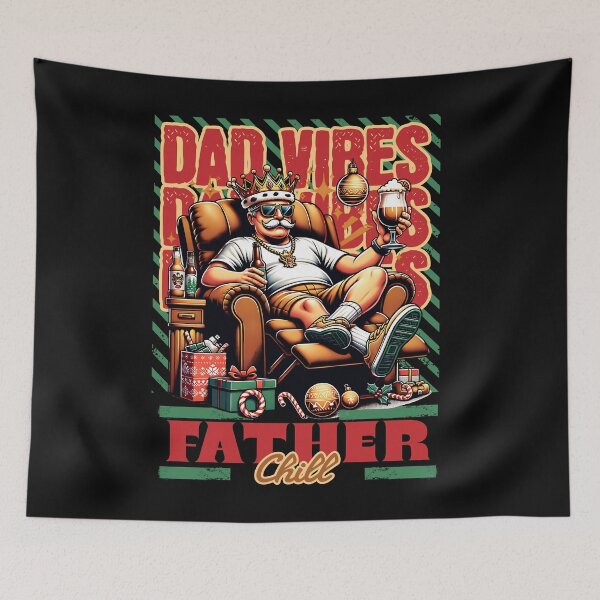 Item preview, Father Chill Vibes - King of Relaxation designed and sold by Belarte.shop.
