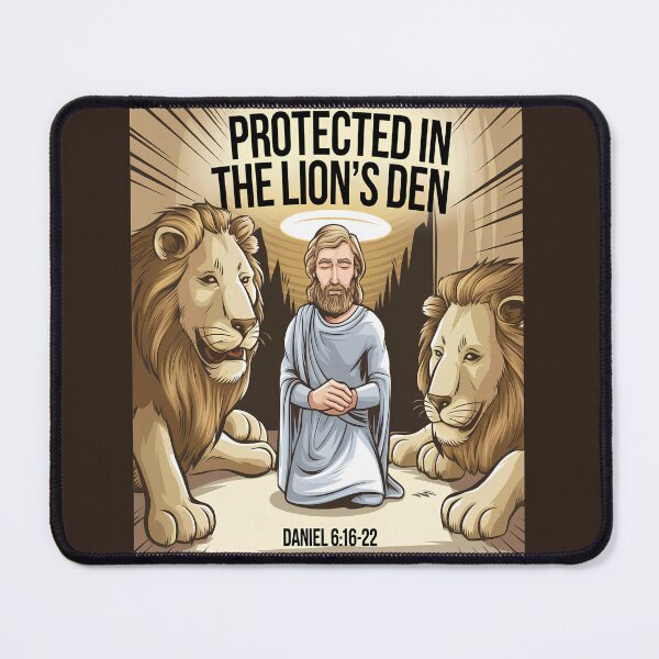 Item preview, Daniel and The Lions designed and sold by ChristCentered.