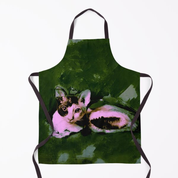 Item preview, DUSTY TURQUOISE, DUSTY ROSE, AND GREEN CORNISH-REX IN LEAVES AND GRASS designed and sold by Most1234.