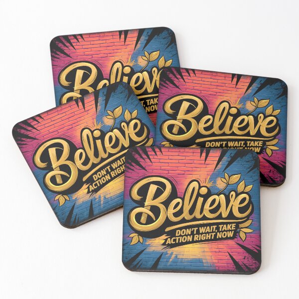 Item preview, Believe Take Action Right Now designed and sold by DBM Photo Art 1.