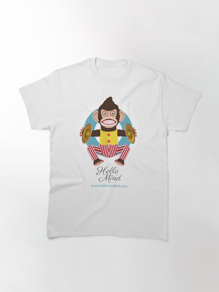 Thumbnail 3 of 7, Classic T-Shirt, Own your Chimp (a reminder to tell it to shut up) - an Official Hello Mind Ltd design designed and sold by HelloMind.