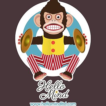 Artwork thumbnail, Own your Chimp (a reminder to tell it to shut up) - an Official Hello Mind Ltd design by HelloMind