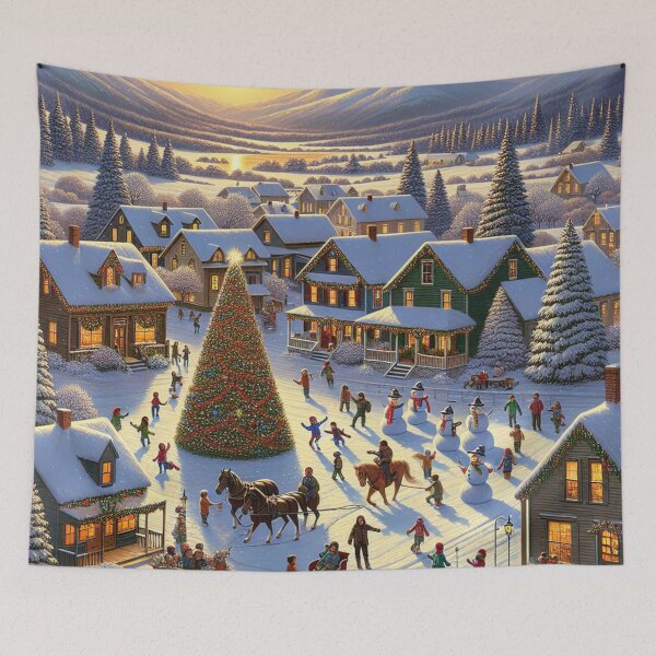 Item preview, Small Town Christmas designed and sold by OYLOS.