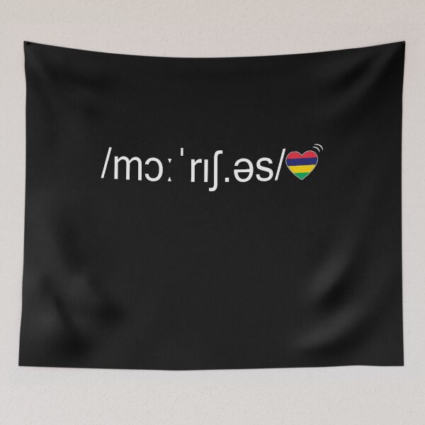 Item preview, Mauritius flag, Mauritius pronunciation, I love Mauritius designed and sold by Flag Outfit.