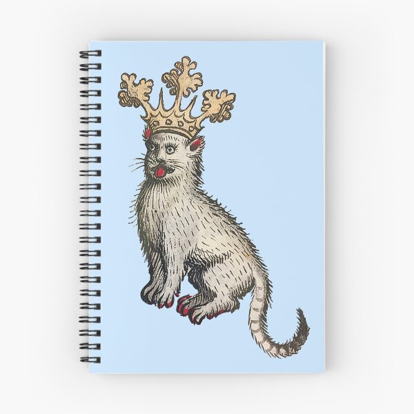 Item preview, Ugly medieval cat - derp cat with crown designed and sold by Grey House.