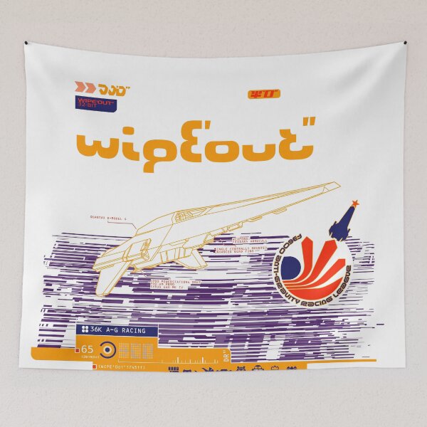 Item preview, Wipeout - orange theme designed and sold by Mr-Gman.