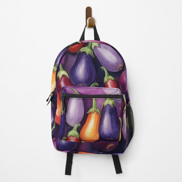 Item preview, watercolor eggplants designed and sold by Valentina-V.