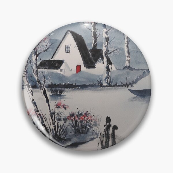 Item preview, Village by the River designed and sold by FrancesArt.