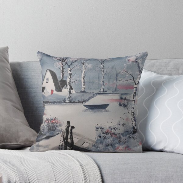 Item preview, Village by the River designed and sold by FrancesArt.
