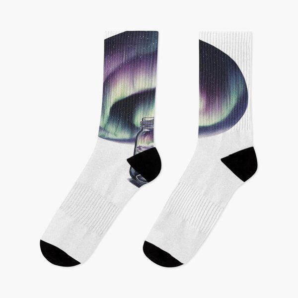 Item preview, Vintage Northern Lights Trapped in Glass designed and sold by CosmicFreedom9.