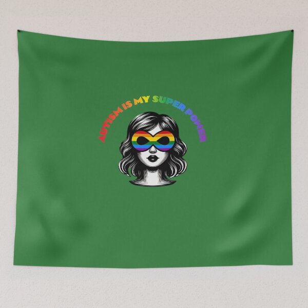 Item preview, Autism is my Super Power  designed and sold by MamaShepShop.