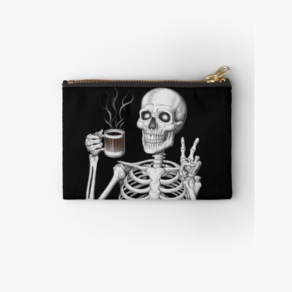 Item preview, Coffee loving skeleton designed and sold by luna--design.
