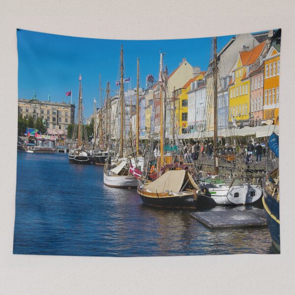 Artikelvorschau, Nyhavn-Kanal Kopenhagen Stadtbild Dänemark  entworfen und verkauft von Martyn R Arnold Fine Art Nature & Landscape Photography.