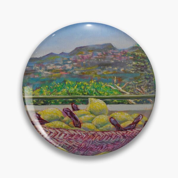 Item preview, Oil Painting - Lemons and Carobs designed and sold by Igor Pozdnyakov.