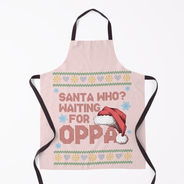 Item preview, K-Drama Ugly Christmas Sweater Waiting for Oppa designed and sold by KGlam.