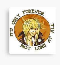 Its Only Forever Canvas Print