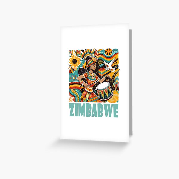 Item preview, Zimbabwe designed and sold by Red-forever.