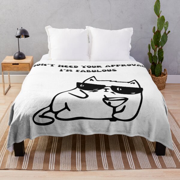 Item preview, sassy cat meme designed and sold by Loveartse.
