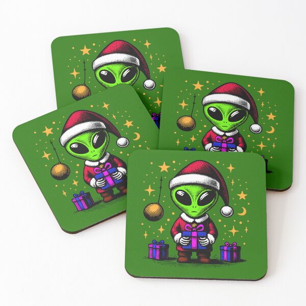 Item preview, Santa Alien designed and sold by roswellboutique.