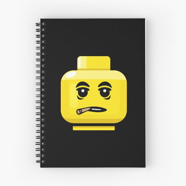 Item preview, Brick Toy Head Yellow Funny Face designed and sold by Kubala Designs.