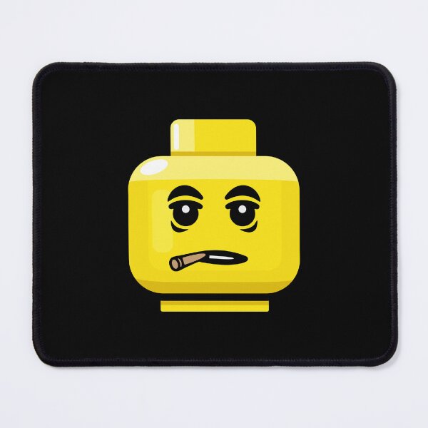 Item preview, Brick Toy Head Yellow Funny Face designed and sold by Kubala Designs.