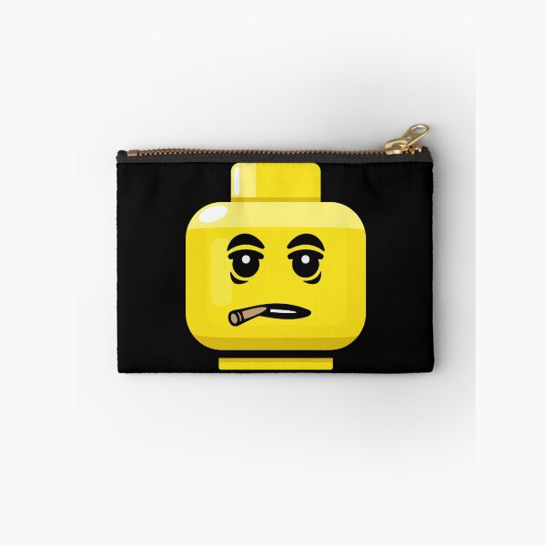 Item preview, Brick Toy Head Yellow Funny Face designed and sold by Kubala Designs.