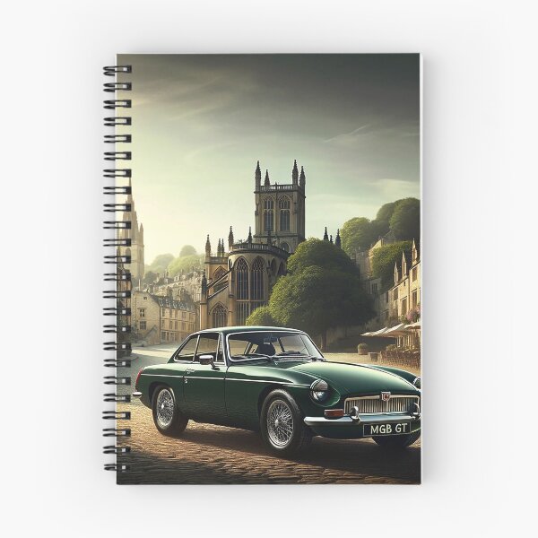 Item preview, "Timeless Elegance: The MGB GT in a Classic English Village" designed and sold by philpace.