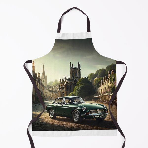 Item preview, "Timeless Elegance: The MGB GT in a Classic English Village" designed and sold by philpace.