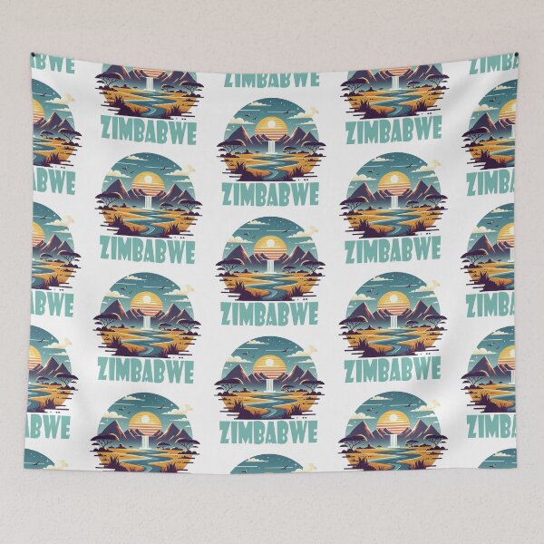 Item preview, Zimbabwe designed and sold by Red-forever.