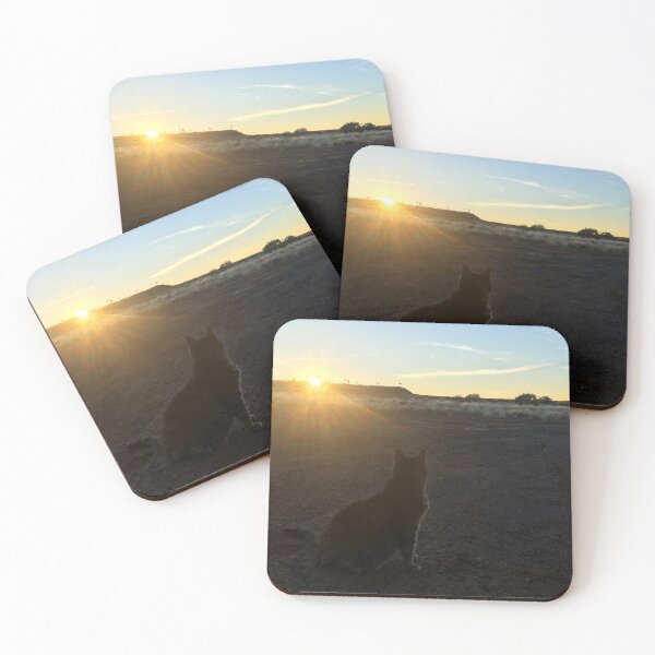 Item preview, Cat looking at sunset designed and sold by Topmel.