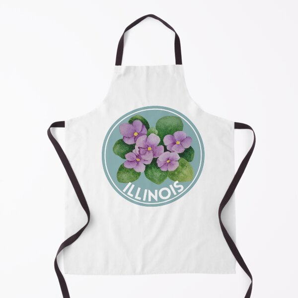 Artikelvorschau, Illinois State Flower Violet Klassisches T-Shirt Aufkleber entworfen und verkauft von ThinkNature!.