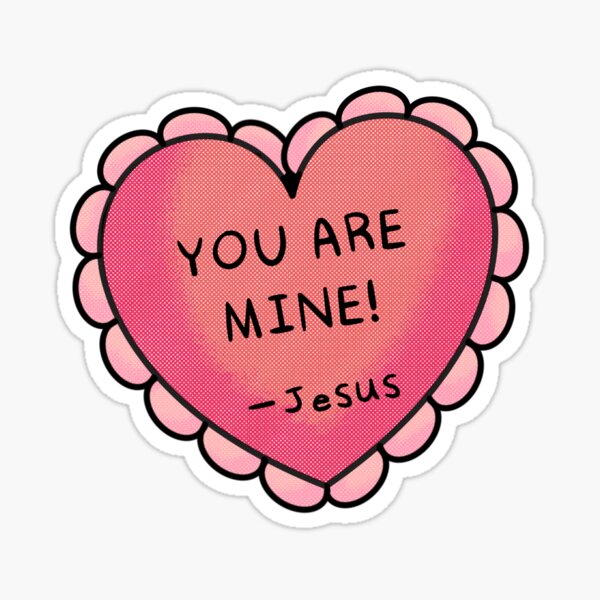 Christian Valentine Stickers for Sale | Redbubble