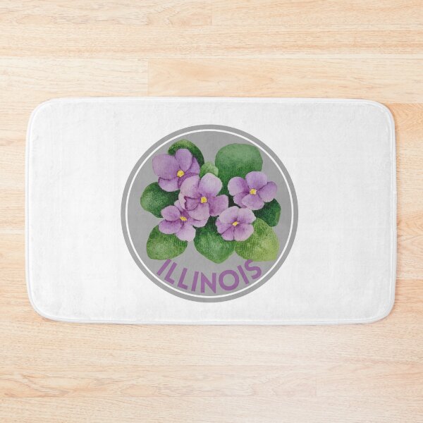 Artikelvorschau, Illinois State Flower Violet Klassisches T-Shirt Aufkleber entworfen und verkauft von ThinkNature!.