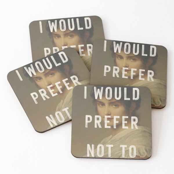 Item preview, I Would Prefer Not To designed and sold by OhFineArt.