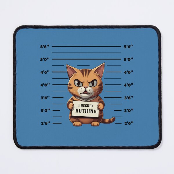 Item preview, No Regrets - Feline Edition designed and sold by NiRia Spot.