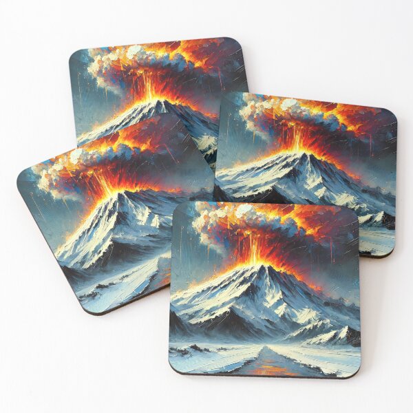 Item preview, Eruption of Power: Abstract Volcanic Explosion designed and sold by CyberPeakZ.