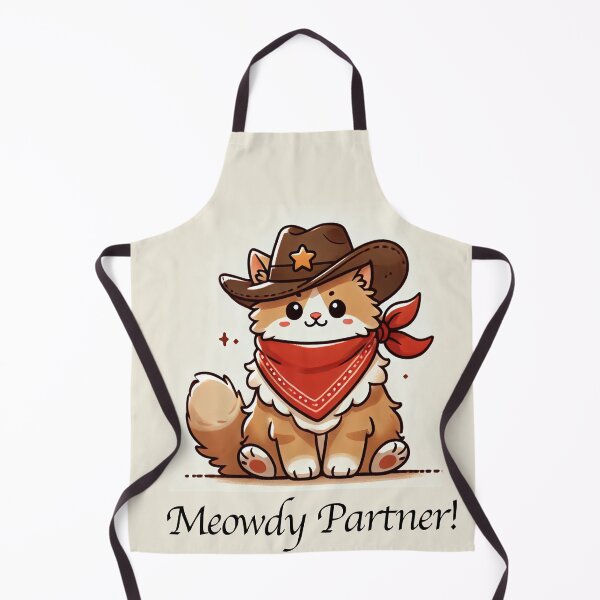 Aperçu de l'œuvre Chaton Cowboy Meowdy Partner créée et vendue par Porosenok.
