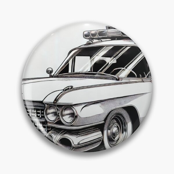 Item preview, The Ectomobile Ecto-1: The Iconic Ghostbusters Car vol.49 designed and sold by janarspixels.