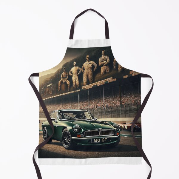 Item preview, "Legends of the Track: The MGB GT Among Racing Giants" designed and sold by philpace.