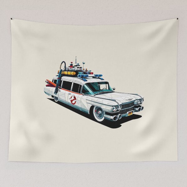 Item preview, The Ectomobile Ecto-1: The Iconic Ghostbusters Car vol.50 designed and sold by janarspixels.