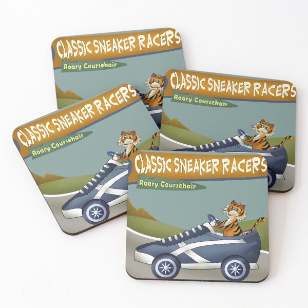 Item preview, Classic Sneaker Racer Team - Driver Roary Coursehair designed and sold by maricablue.