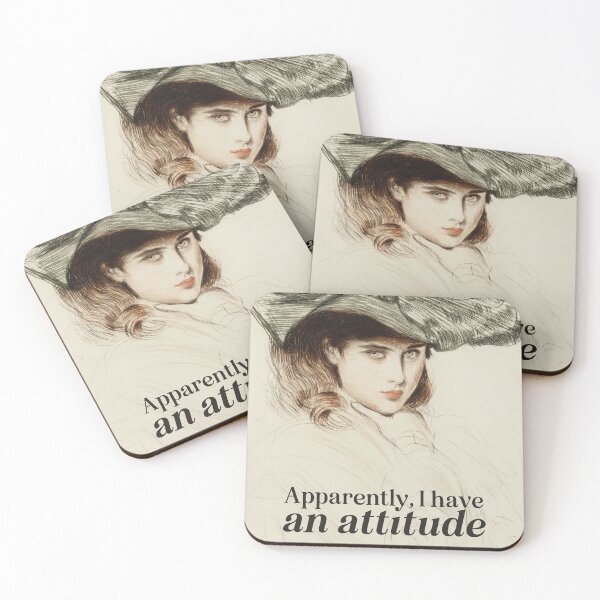 Item preview, Apparently I Have An Attitude designed and sold by OhFineArt.