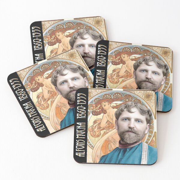 Item preview, Alfons Mucha "Die Vier Künste - Tanz" | Wiener Überraschung designed and sold by wnrbrrschng.
